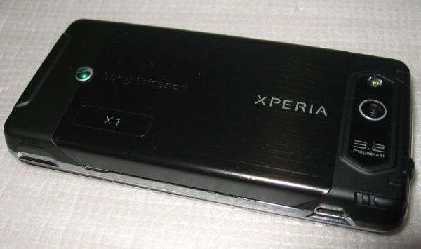 Sony-Ericsson X1i black - Back side