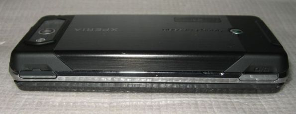 Sony-Ericsson X1i black - Side buttons detail